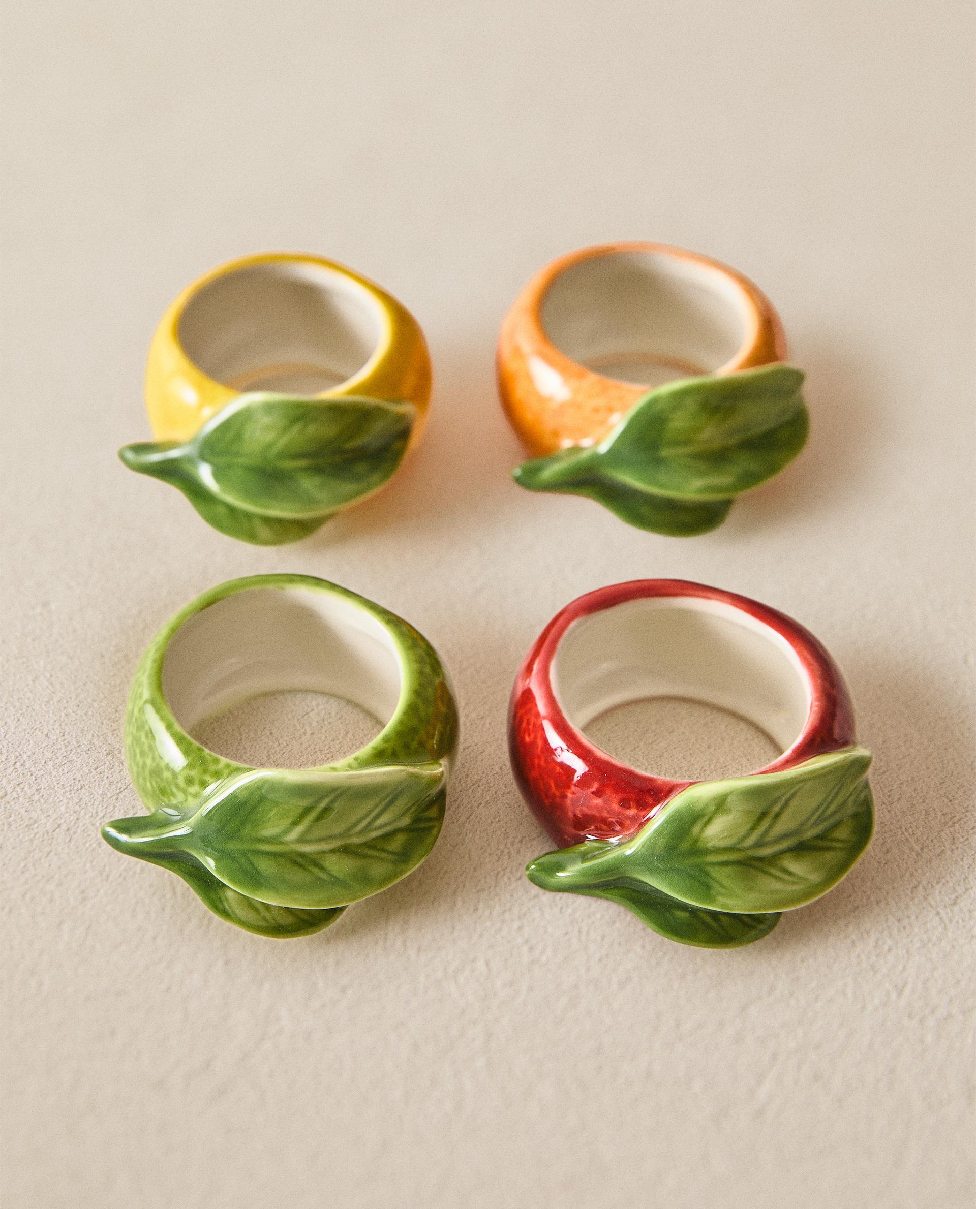 ガラス製ナプキンリングセット（6個入り） | Zara Home 日本/Japan