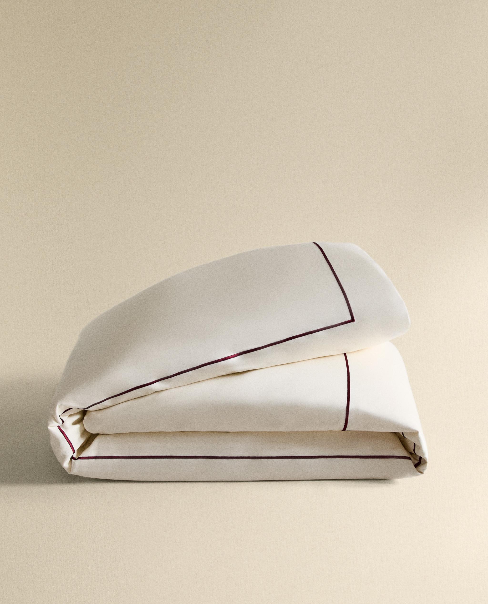 SATEEN DUVET COVER WITH TRIM product thumbnail 12