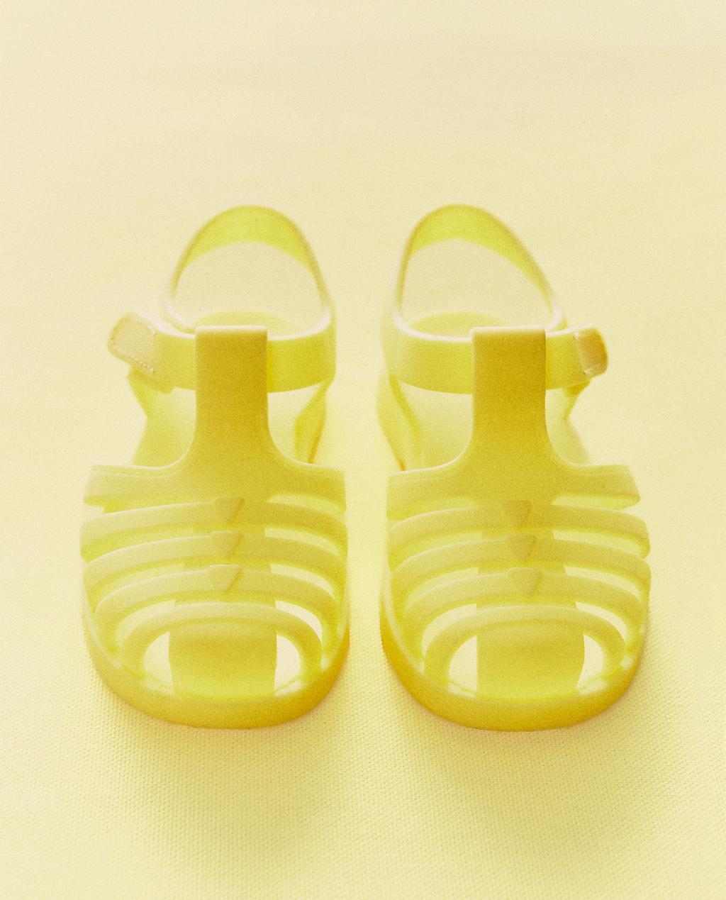 GECOATE BANDJESSANDALEN MET KLITTENBAND GECOATE BANDJESSANDALEN MET KLITTENBAND