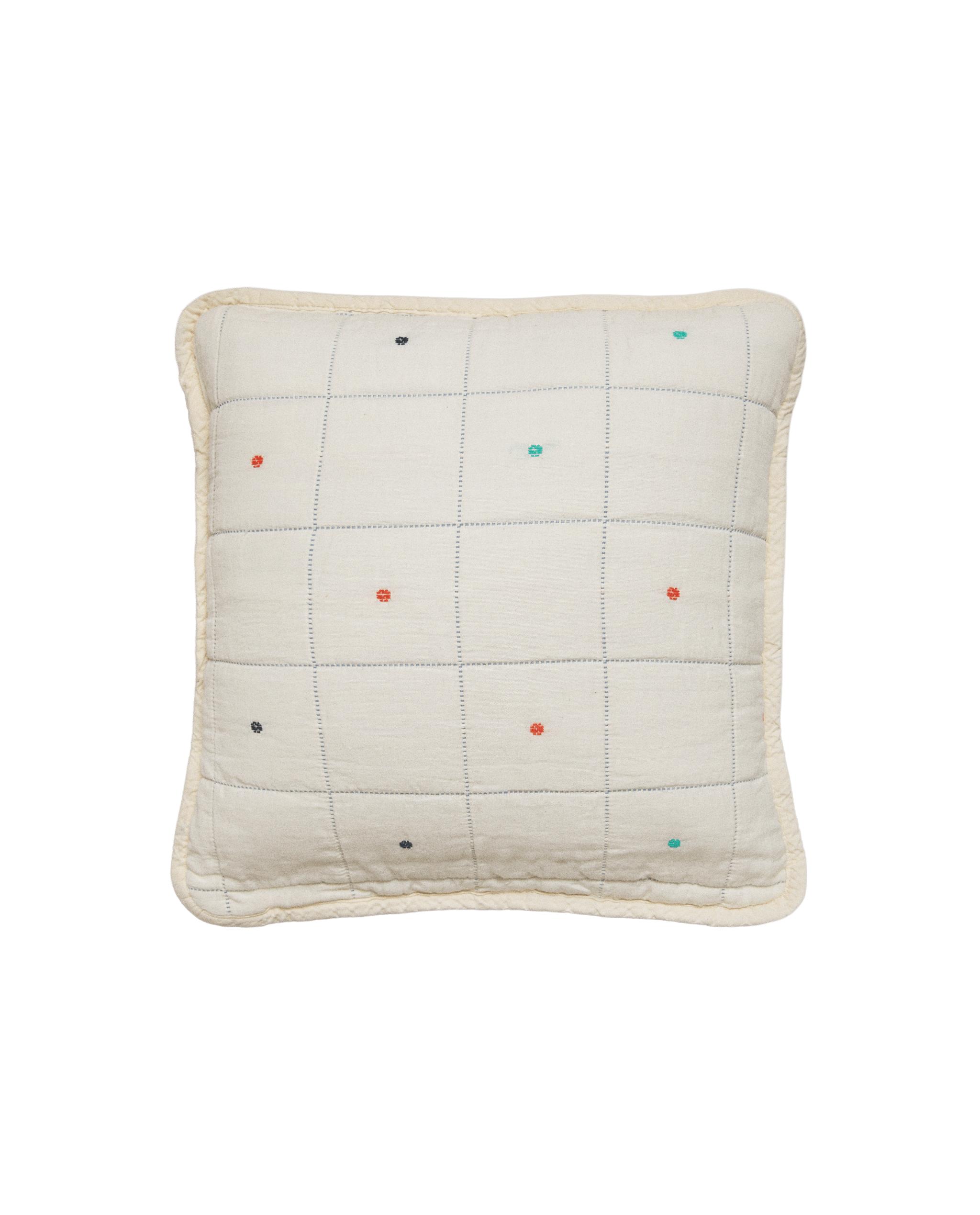 DOTTED AND CHECKED CUSHION COVER product thumbnail 8
