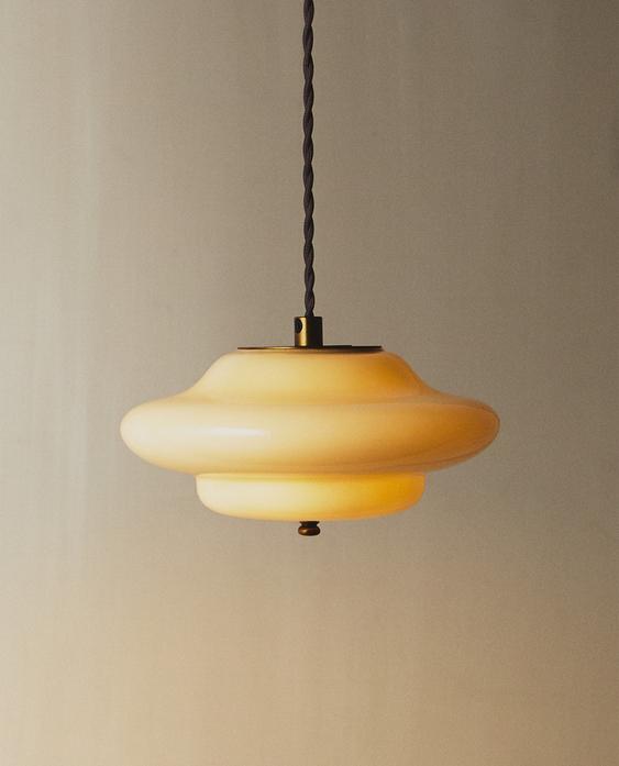 PLAFONNIER VERRE PETIT