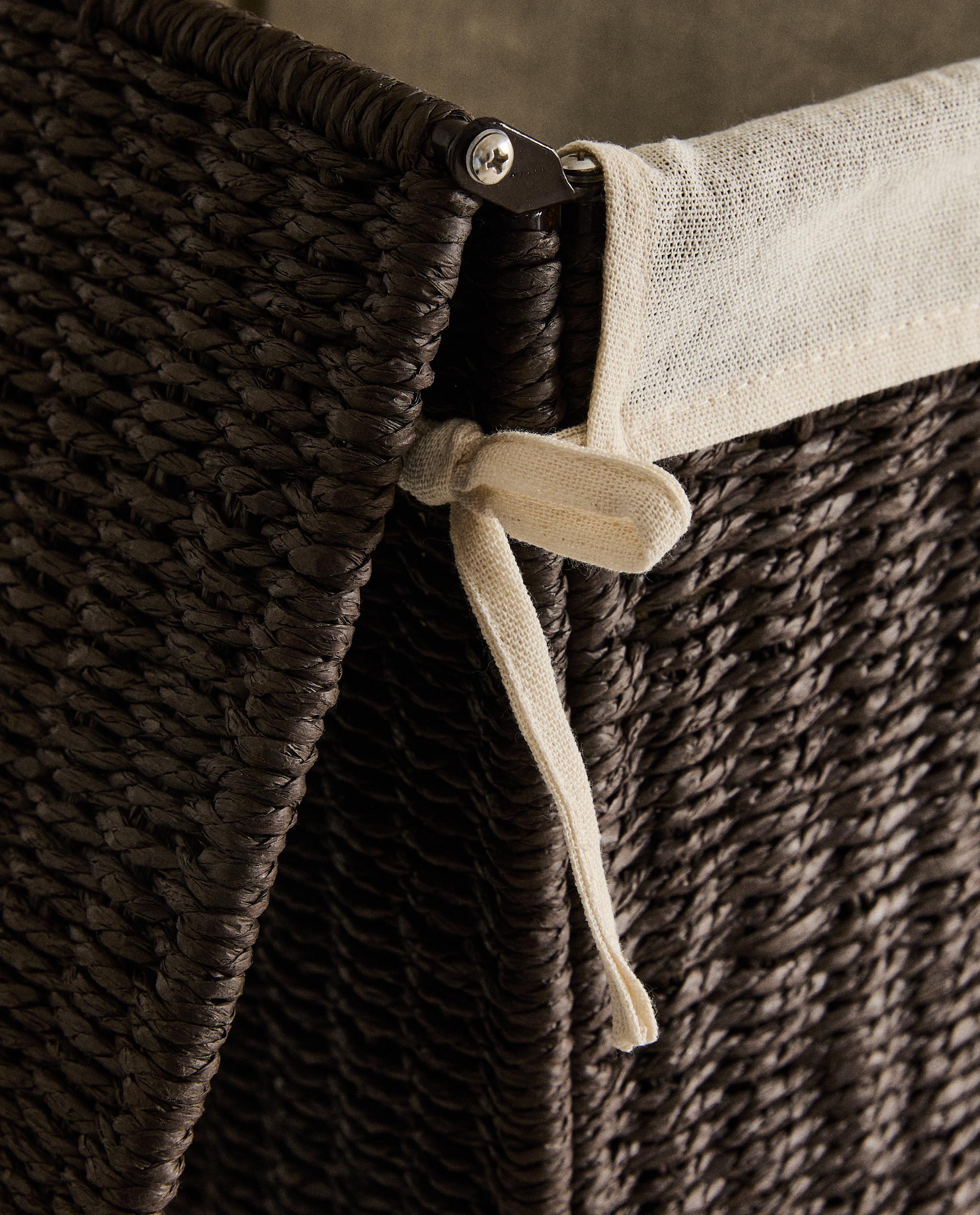 FABRIC-LINED LAUNDRY BASKET product thumbnail 8