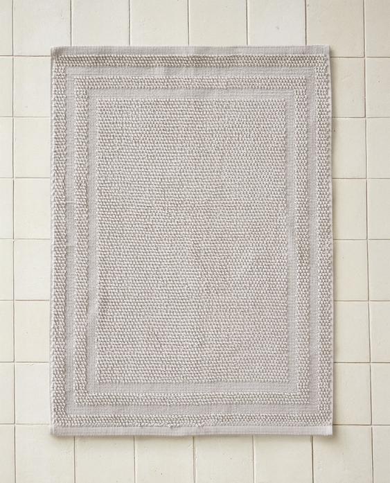 NON-SLIP COTTON BATH MAT