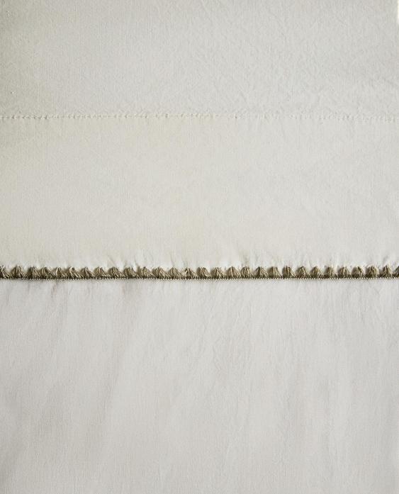 KIDS’ COTTON SHELL STITCH FLAT SHEET
