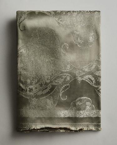 SATIN THROW