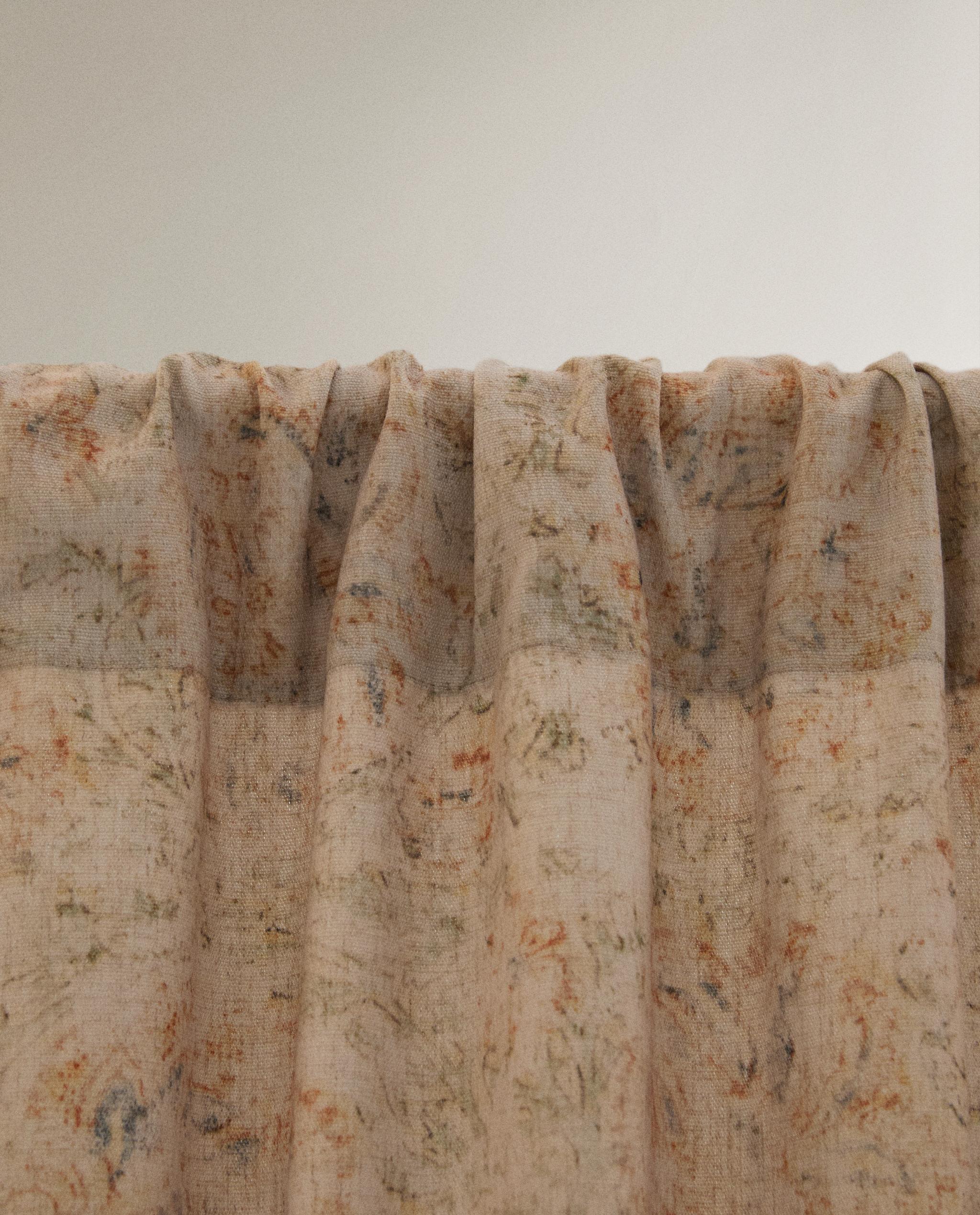 MEDIUM OPACITY FLORAL CURTAIN product thumbnail 6