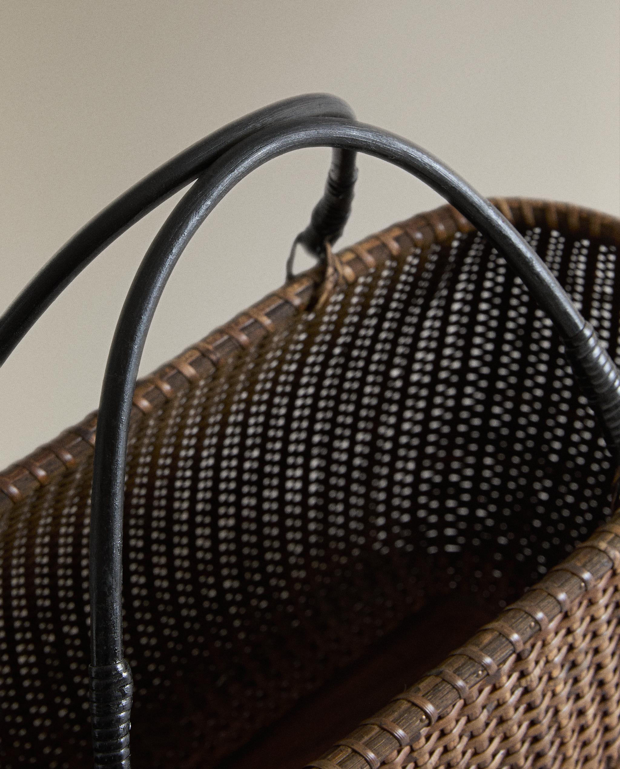 RATTAN AND BAMBOO BASKET product thumbnail 2