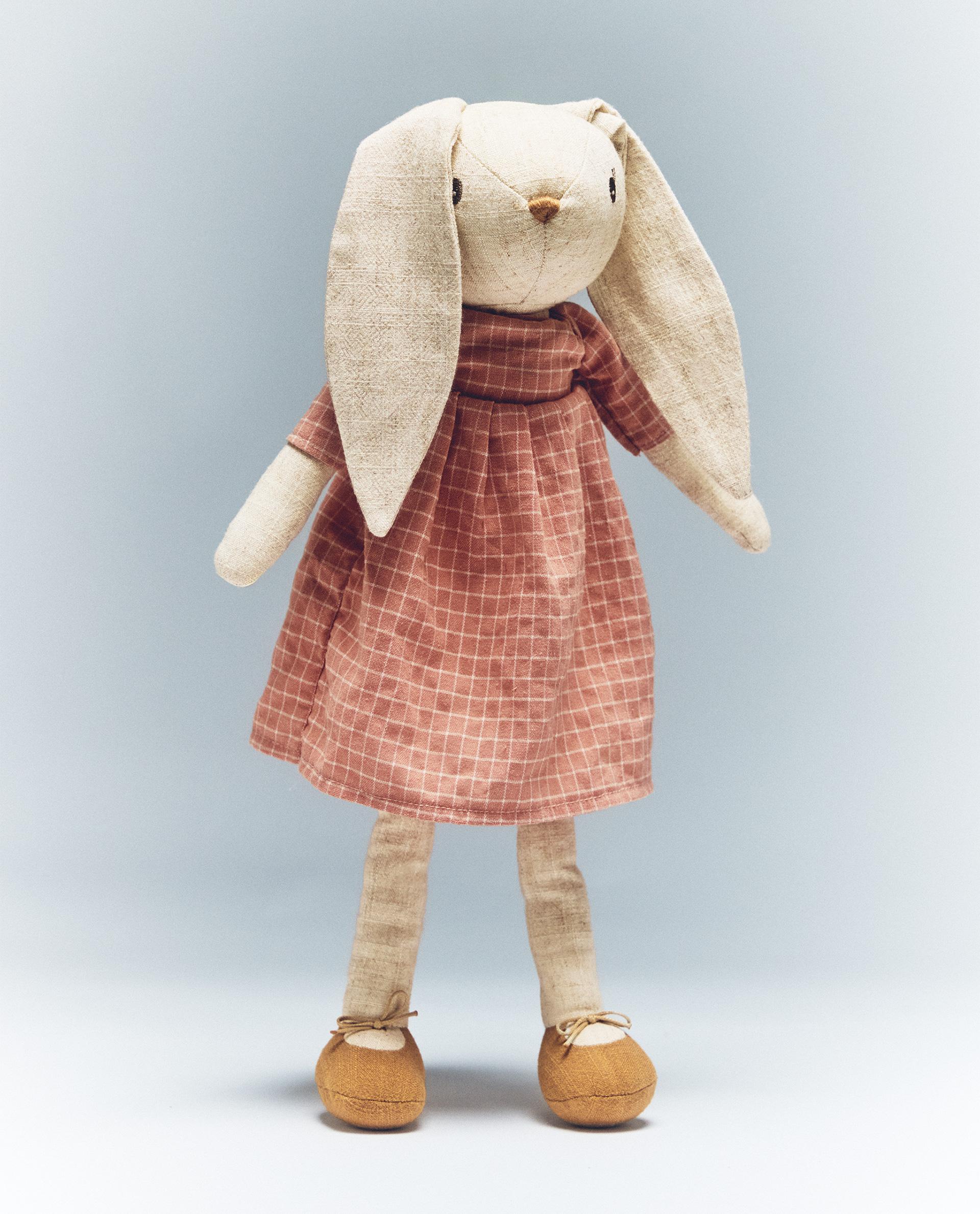 RABBIT　精米小分け CHILDREN'S BUNNY PLUSH TOY | Zara Home United States of America