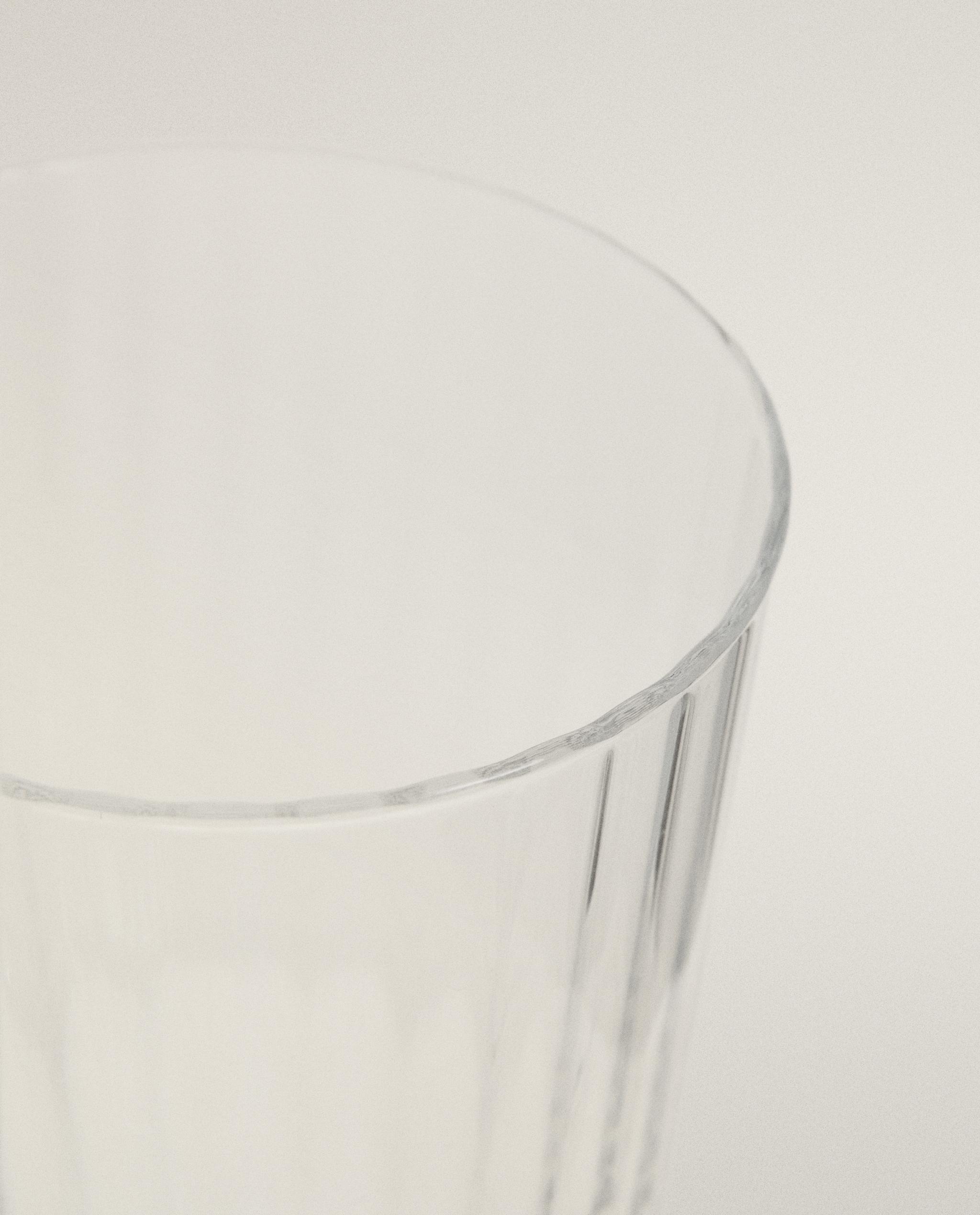 GLASS TUMBLER WITH LINE DESIGN product thumbnail 5