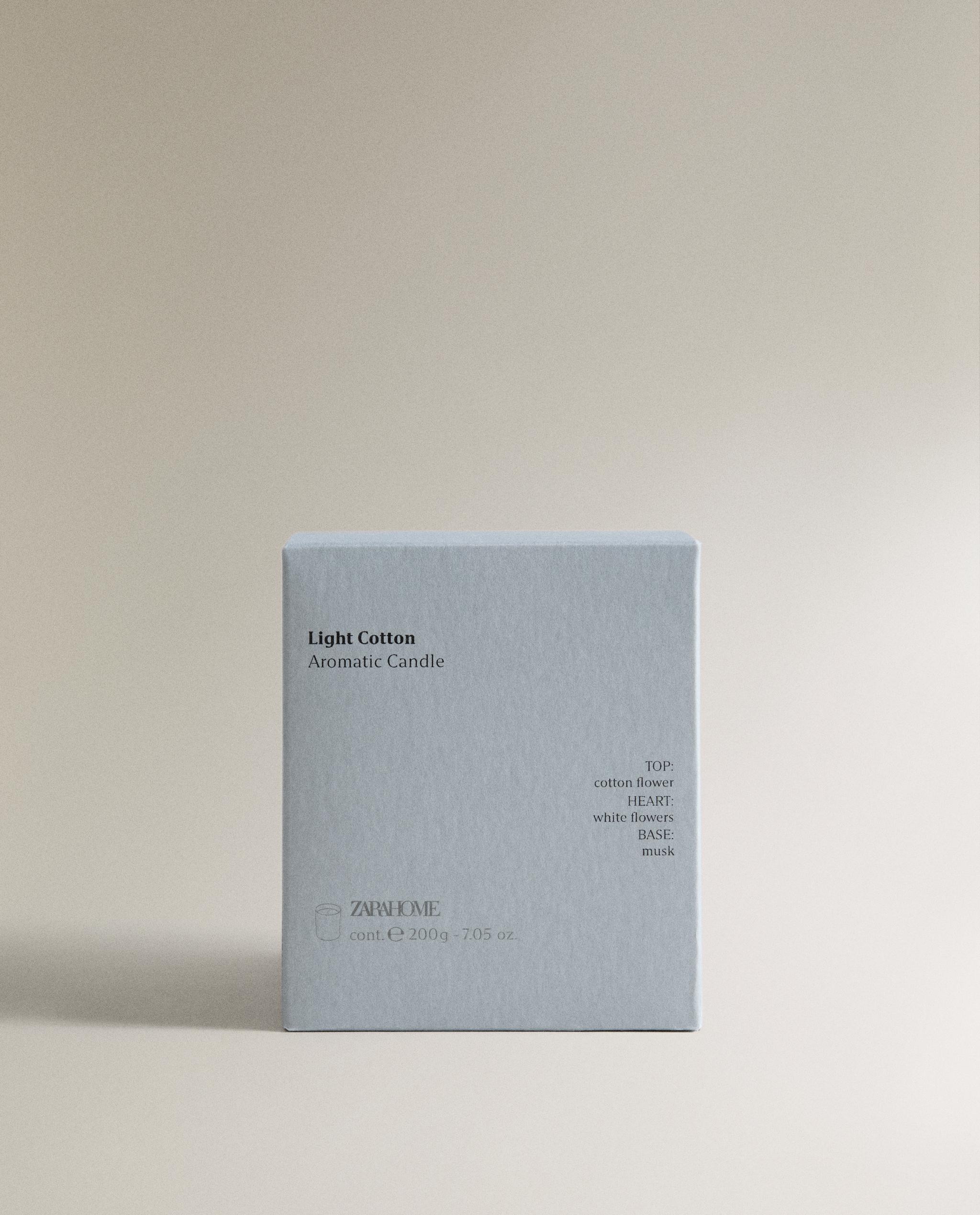 (200 G) LIGHT COTTON SCENTED CANDLE product thumbnail 9
