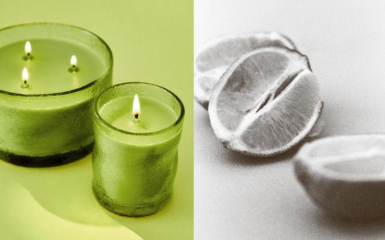 VELAS AROMÁTICAS LIME & PEPPERMINT