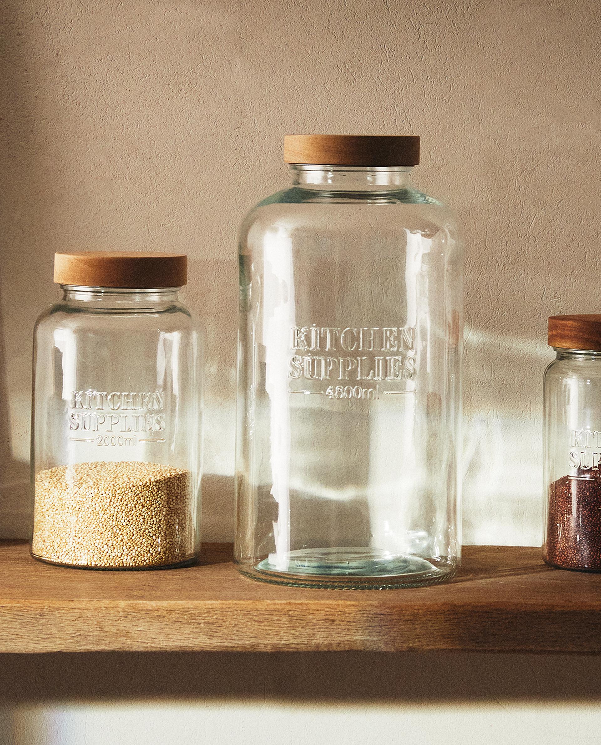 GLASS SCREW-ON STORAGE JAR product thumbnail 16