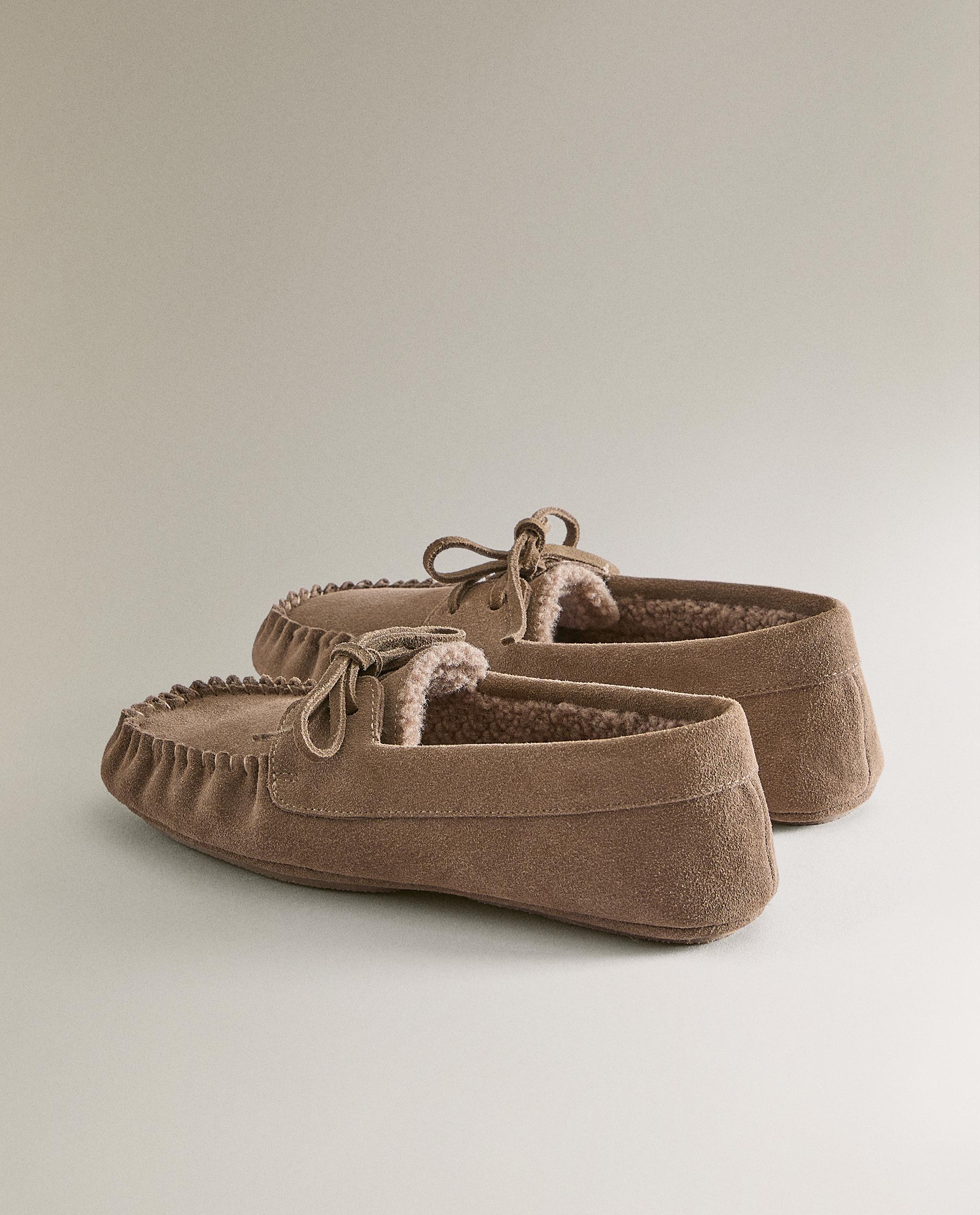 WARM LEATHER LOAFERS product thumbnail 5
