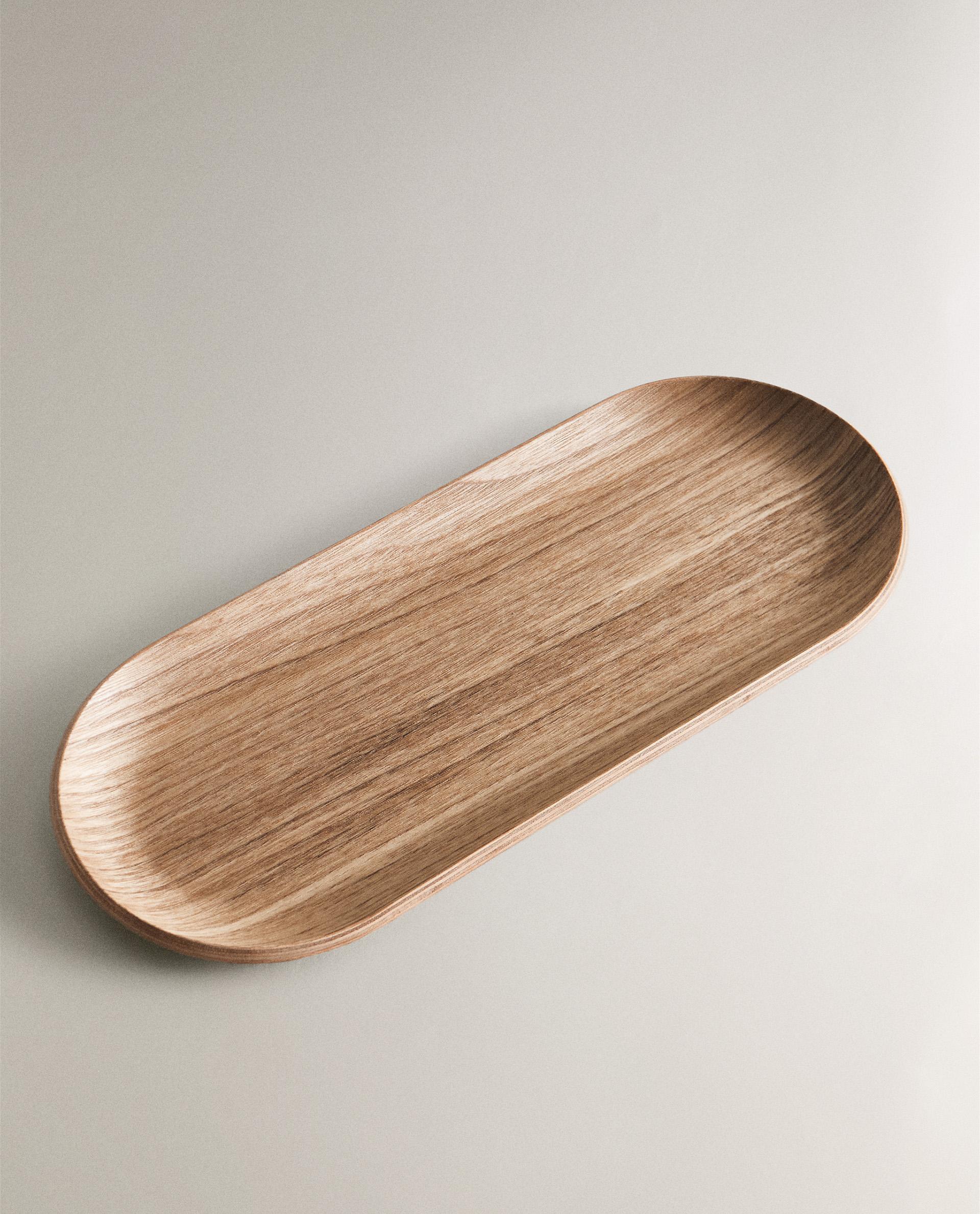 OVAL WOODEN TRAY product thumbnail 8