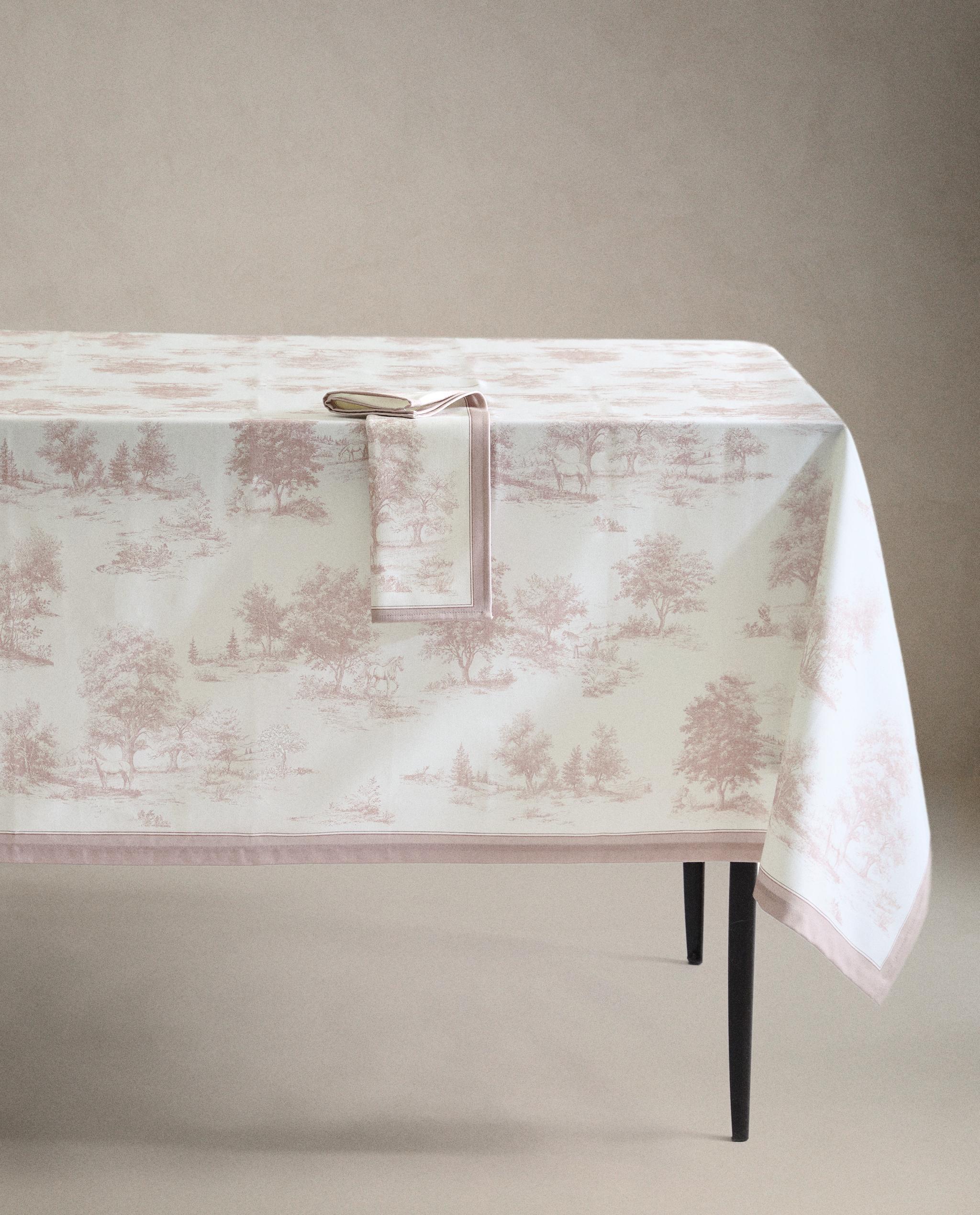 TOILE DE JOUY PRINTED TABLECLOTH product thumbnail 7