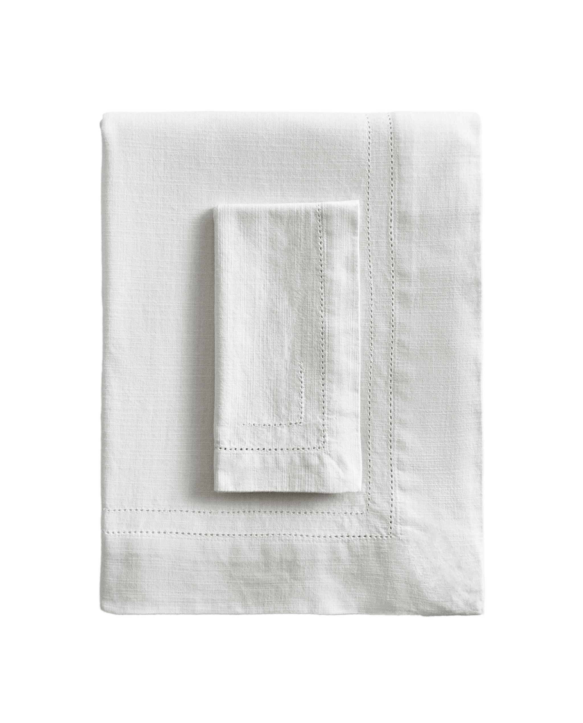 HEMSTITCHED COTTON TABLECLOTH product thumbnail 15