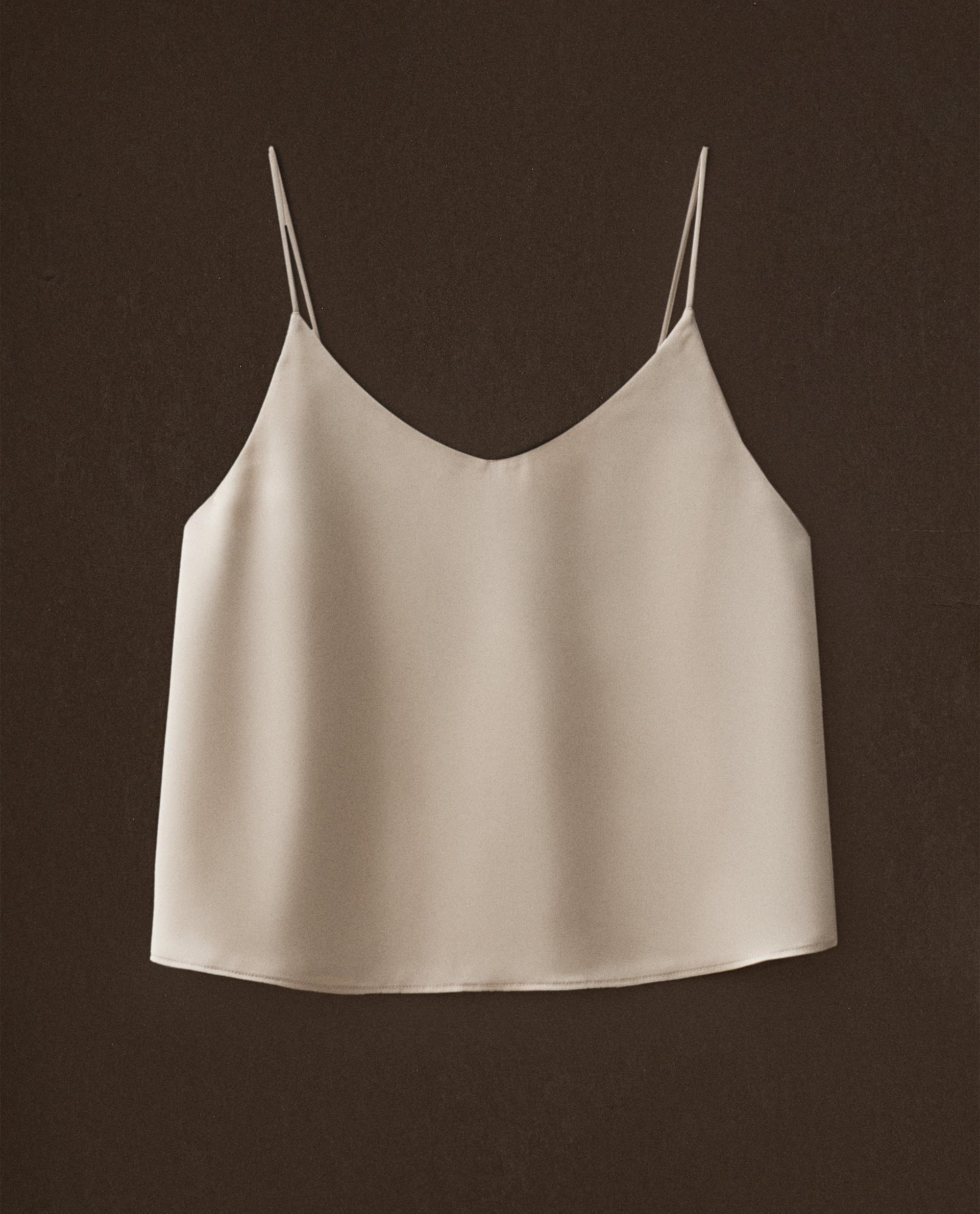 TOP SATÉN LISO TOP SATÉN LISO