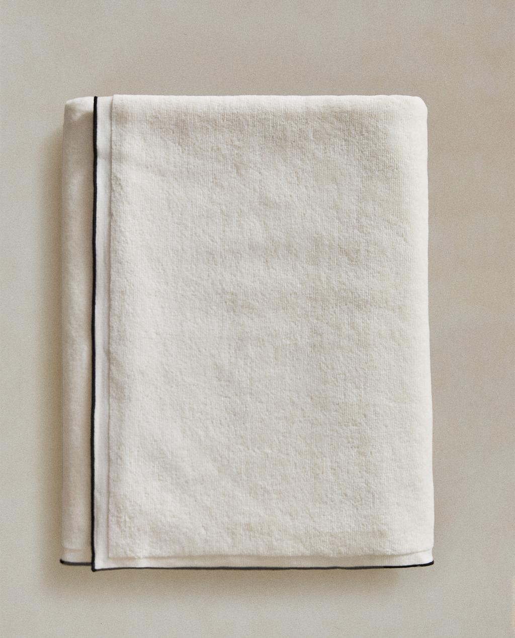 TOALLA BAÑO VELOUR OVERLOCK