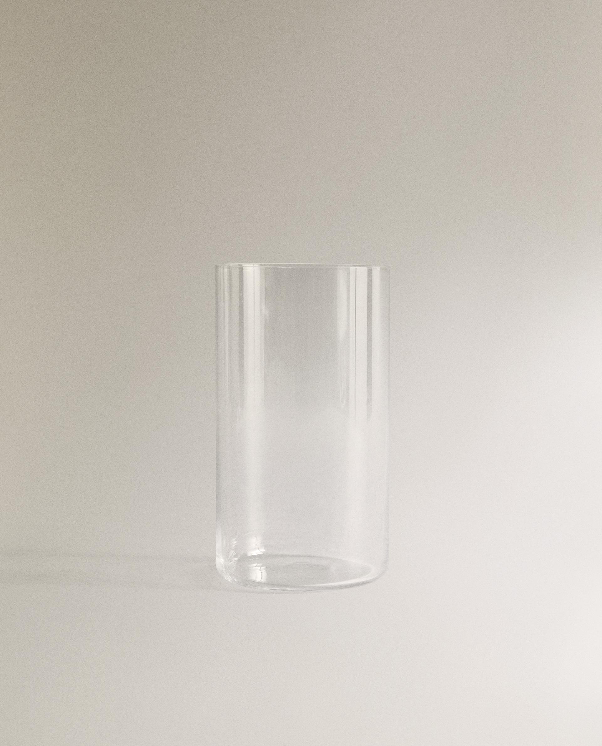 STRAIGHT CRYSTALLINE SOFT DRINK TUMBLER