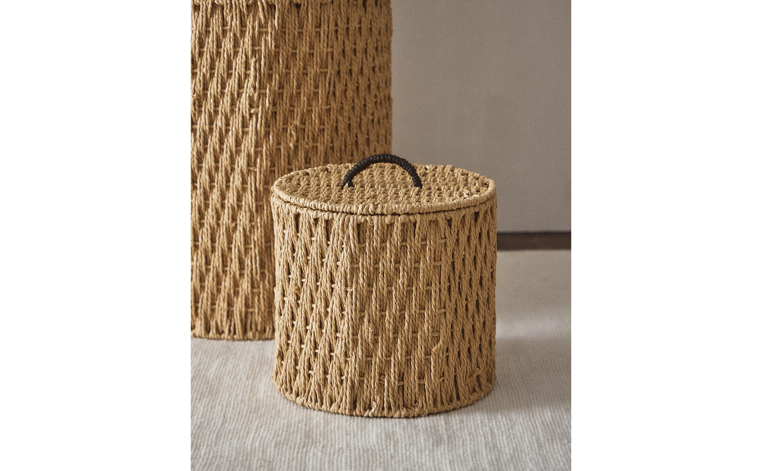リッド ラウンドバスケット | Zara Home 日本/Japan