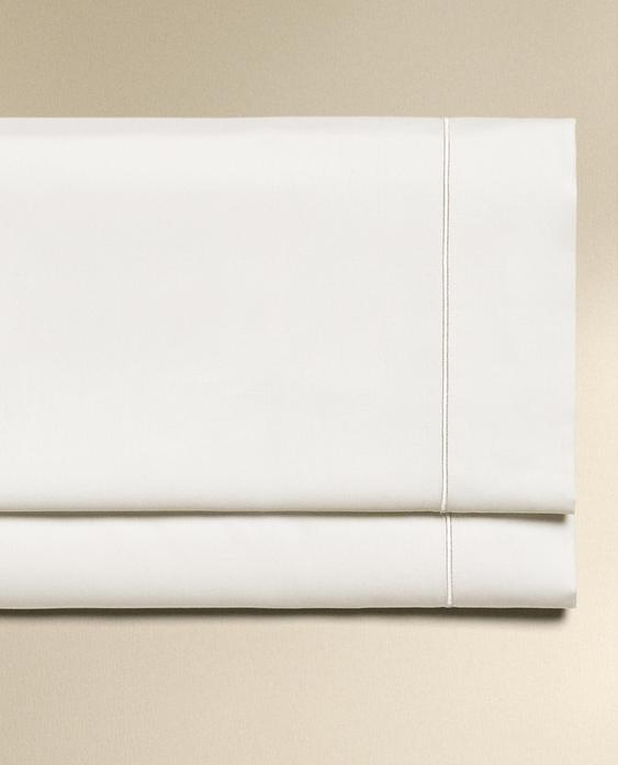 SATEEN FLAT SHEET WITH TRIM (300 THREAD COUNT) SATEEN FLAT SHEET WITH TRIM (300 THREAD COUNT)