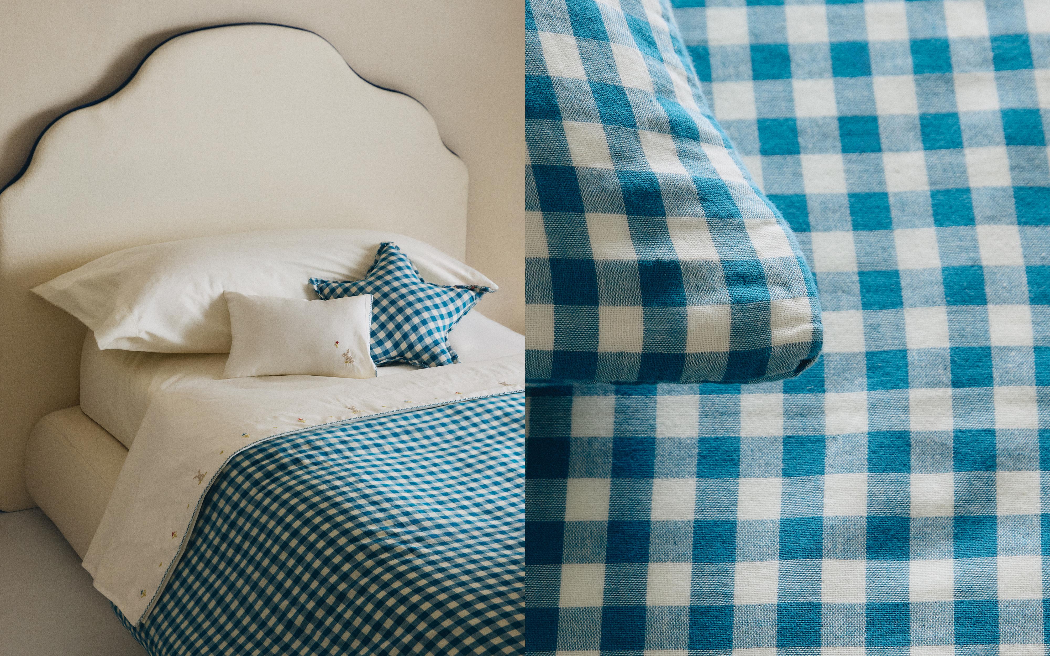 KIDS' CHECK MUSLIN DUVET COVER product thumbnail 11