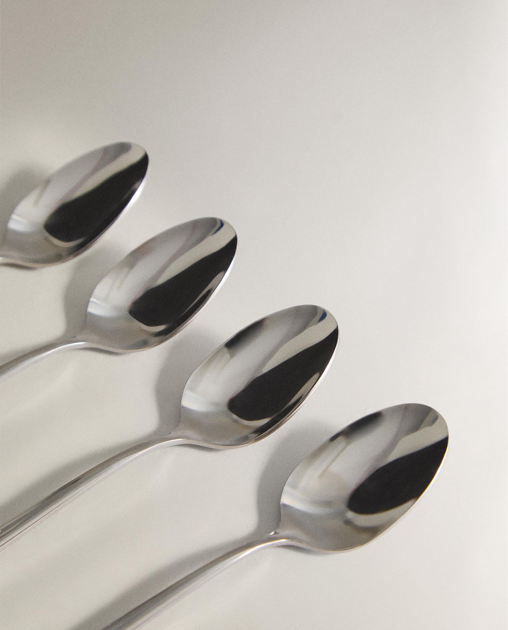 PACK OF DESSERT SPOONS WITH THIN HANDLES (PACK OF 4) product thumbnail 8