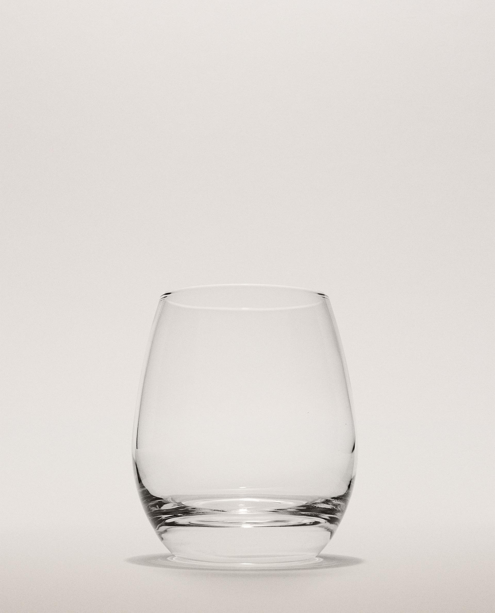 WAVE EFFECT BOHEMIA CRYSTAL WINE GLASS | Zara Home United States