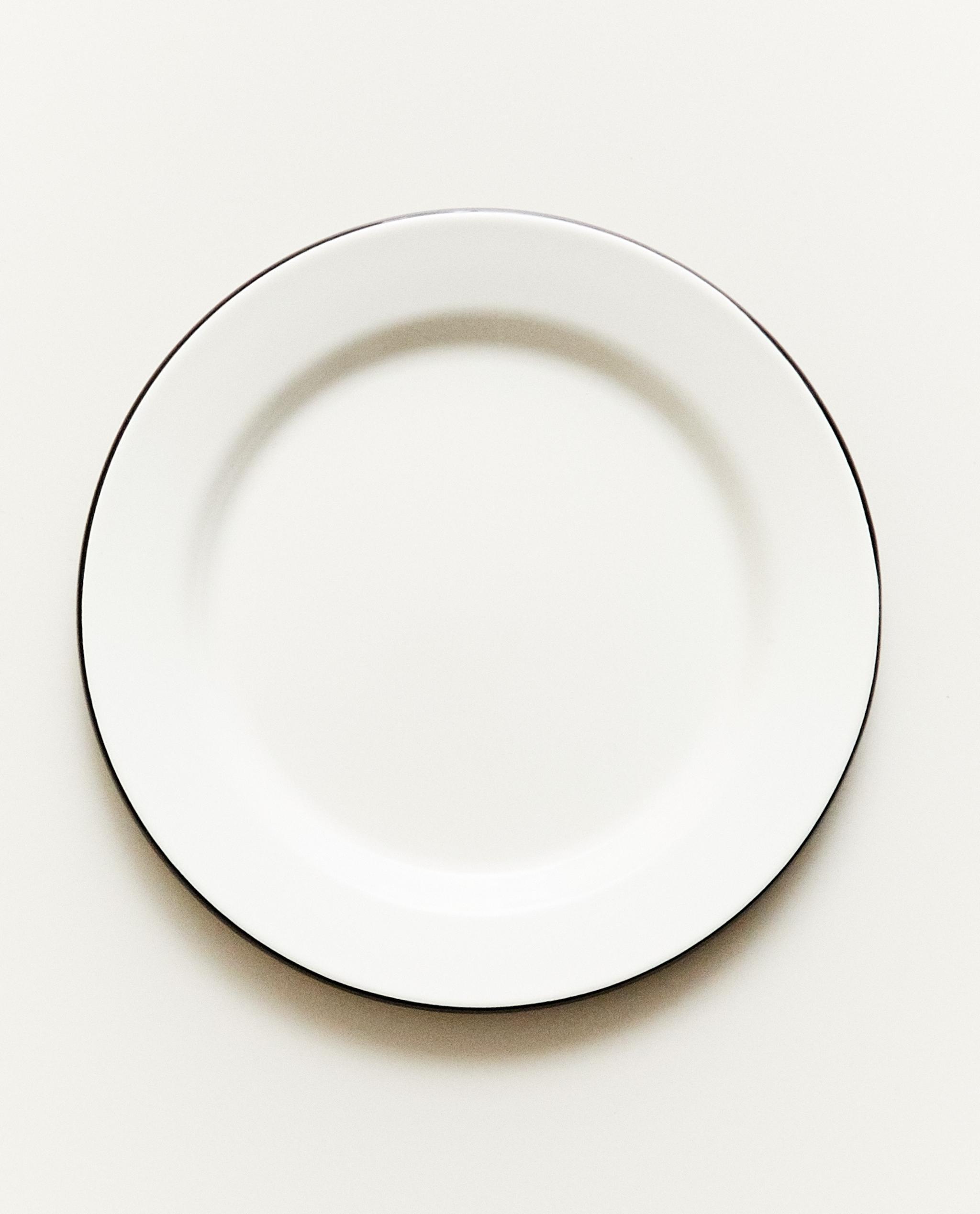 IRON DESSERT PLATE WITH RIM product thumbnail 8