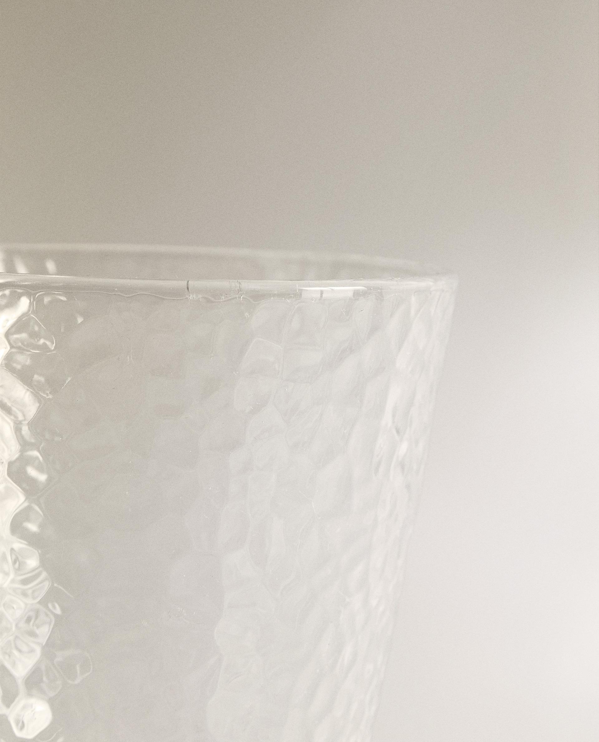RAISED HONEYCOMB DESIGN GLASS TUMBLER product thumbnail 8