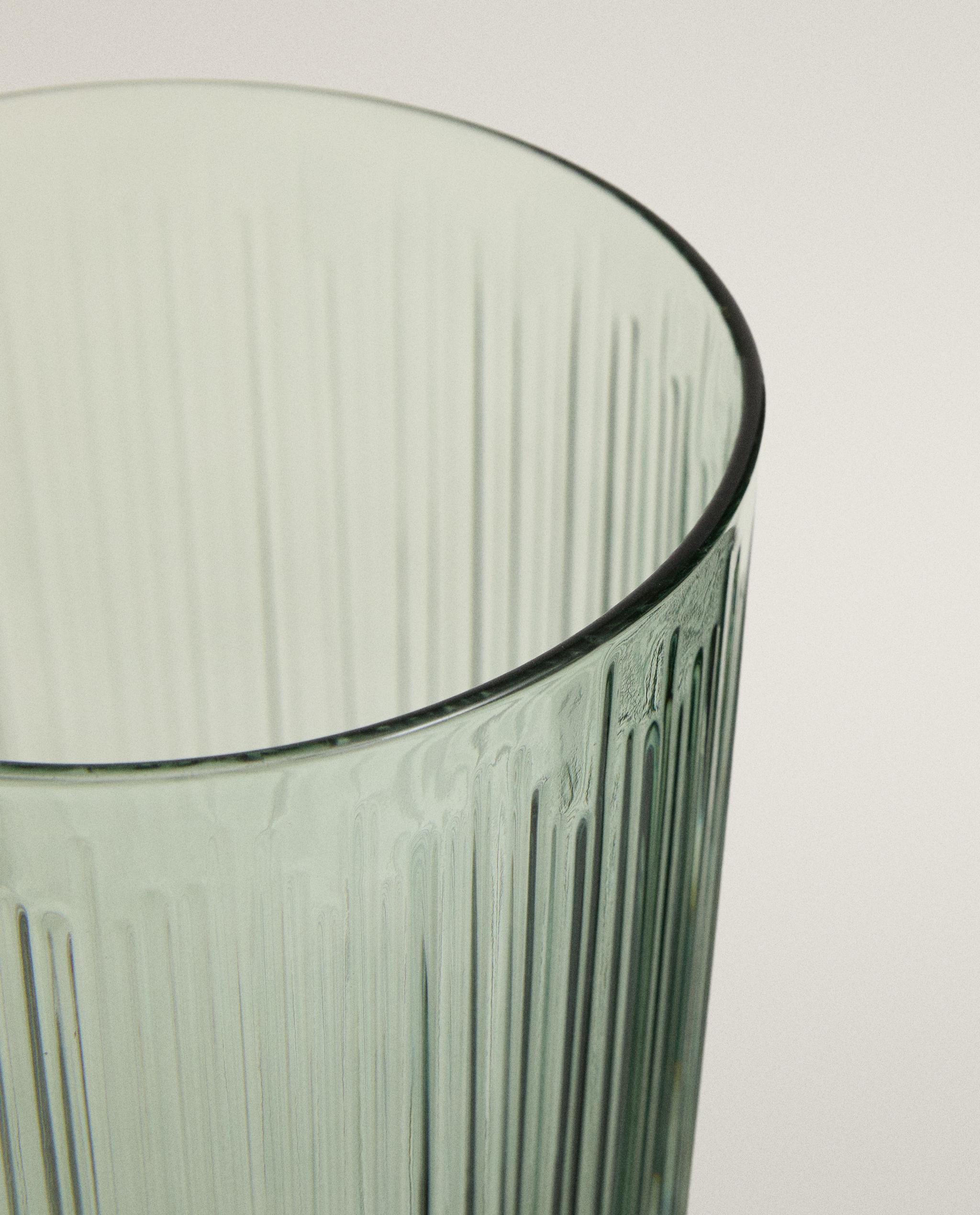 DECORATIVE TALL GLASS VASE product thumbnail 10