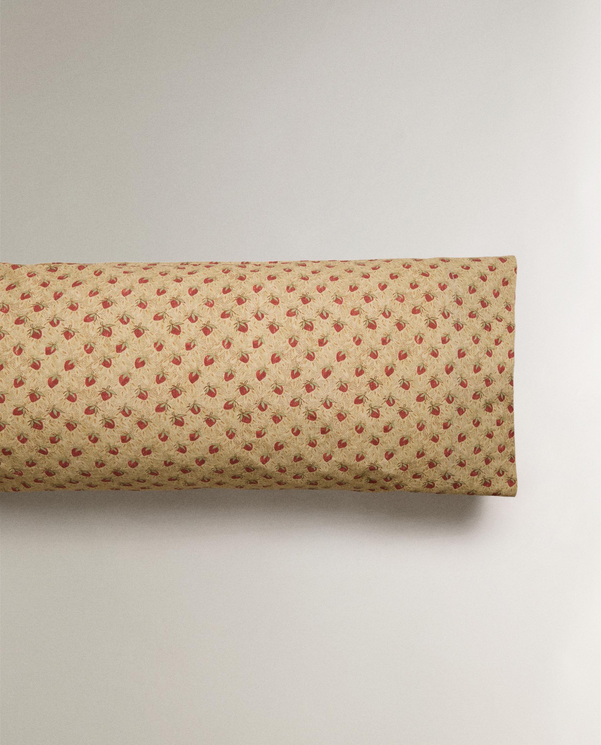 STRAWBERRY PERCALE PILLOWCASE | KATHARINE POLE product thumbnail 3