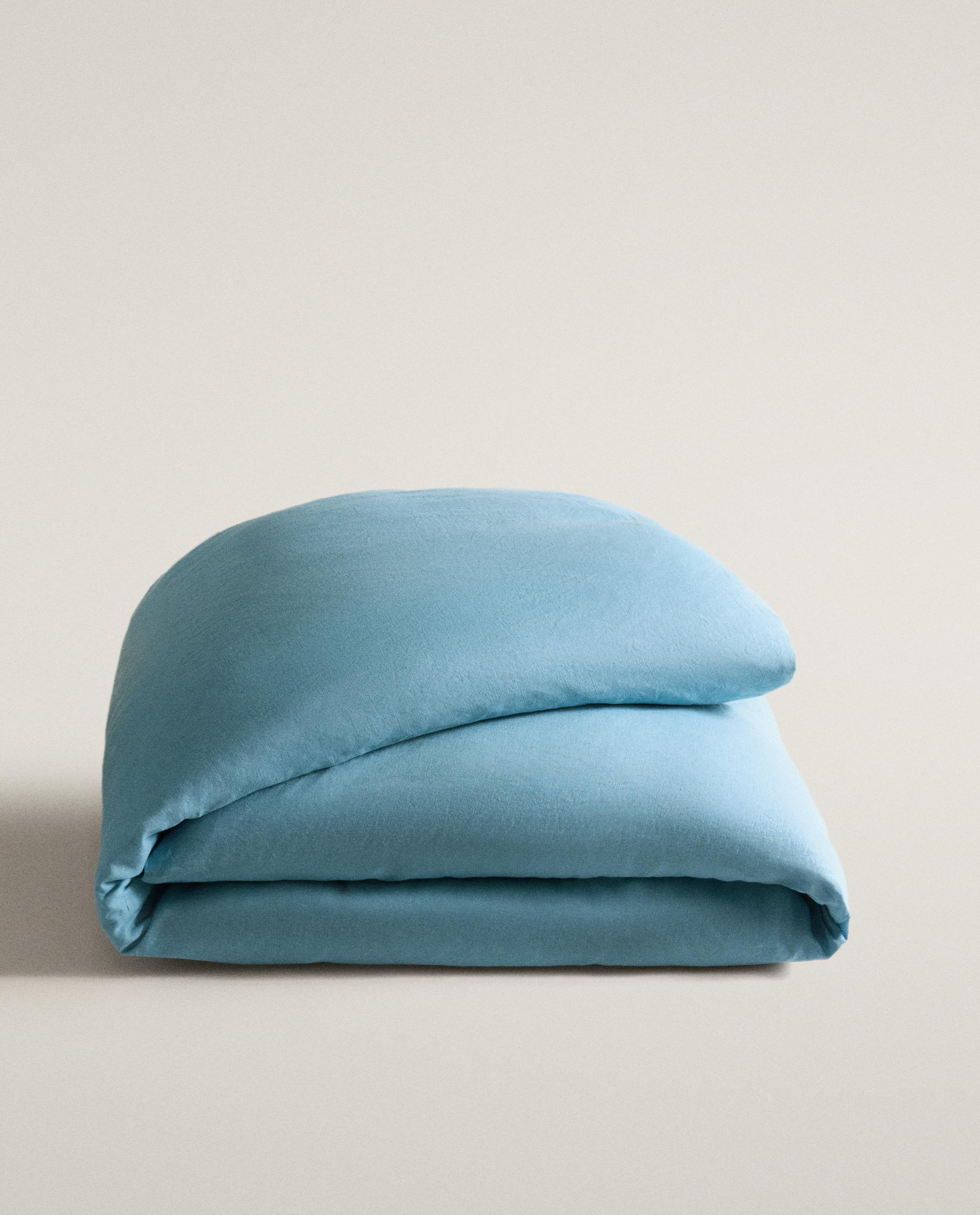 CONTRAST LINEN DUVET COVER product thumbnail 10