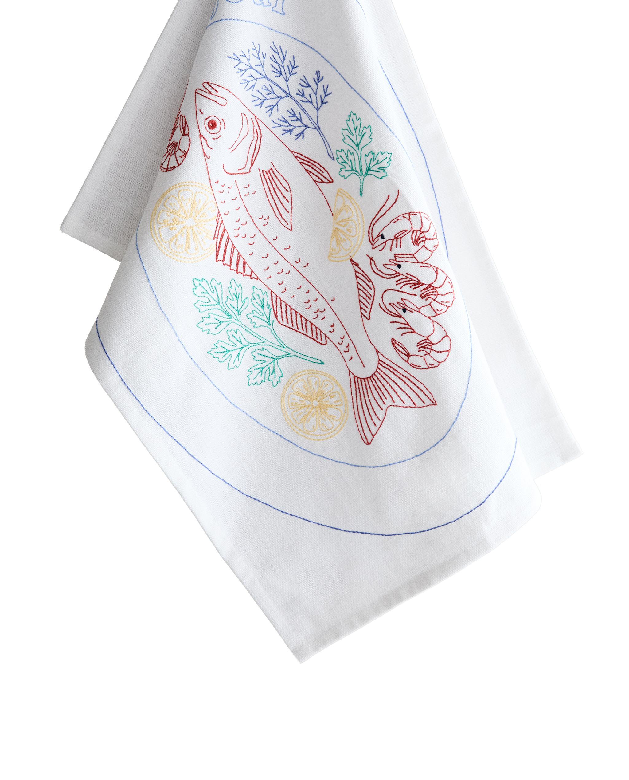 FISH PRINT TEA TOWEL product thumbnail 7