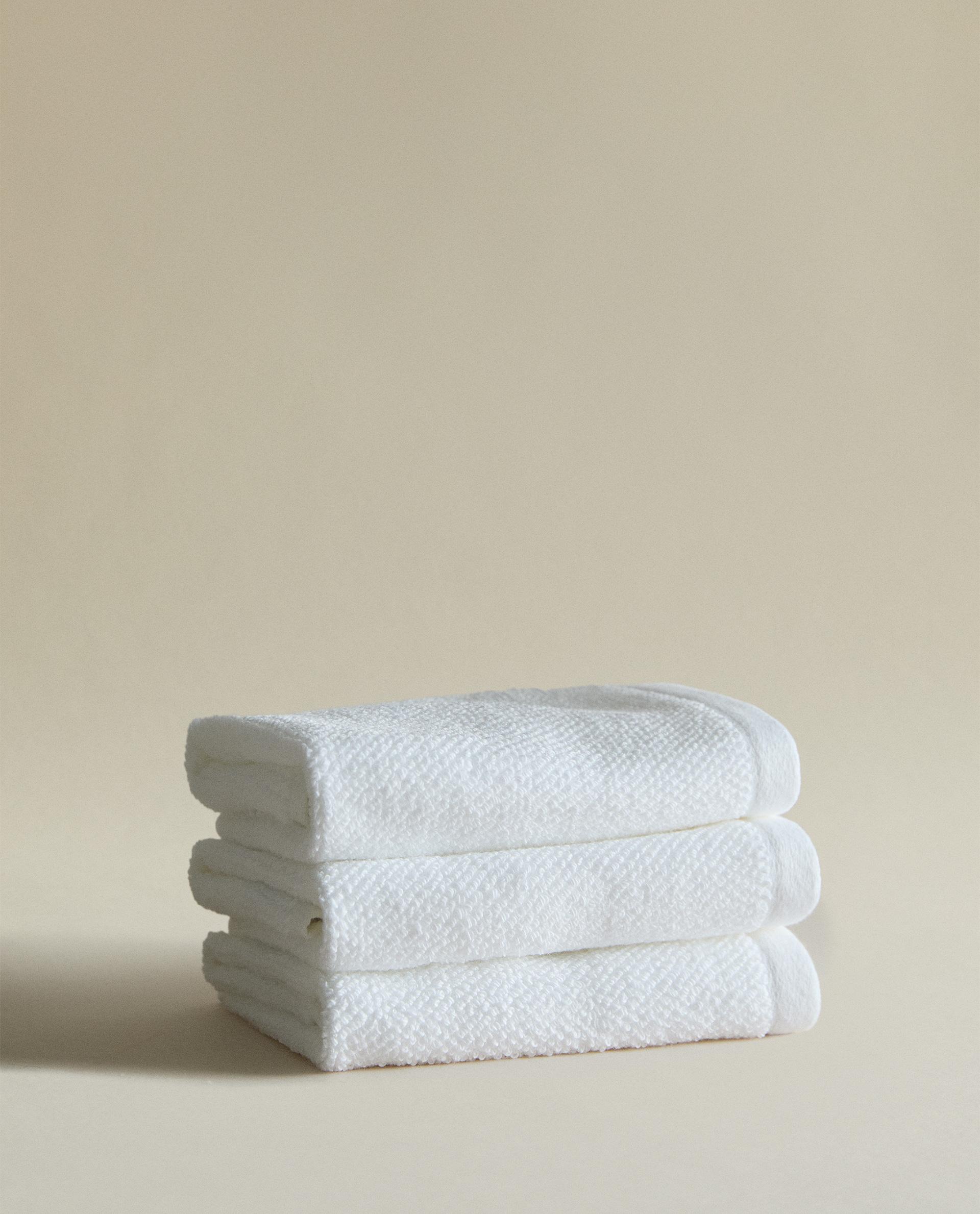 ZARA HOME - タオルセット ライスステッチ コットンハンドタオルセット (3枚入り） | Zara