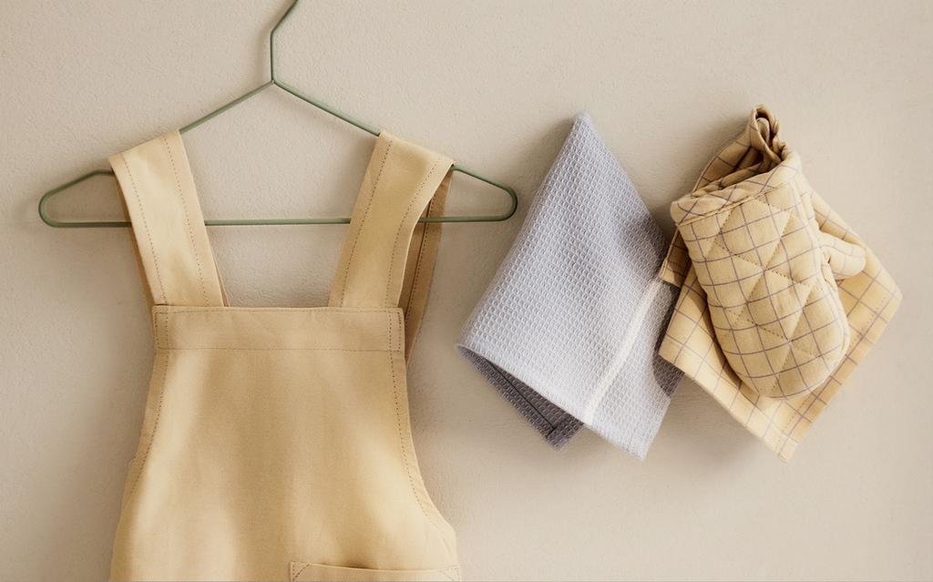 SET TESSILE CUCINA GIOCATTOLO PER BAMBINI