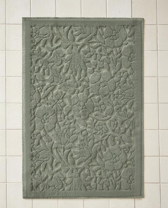 JACQUARD COTTON BATH MAT JACQUARD COTTON BATH MAT