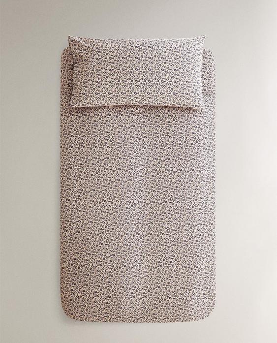 DJEČJA CVJETNA PAMUČNA NAVLAKA ZA POPLUN DJEČJA CVJETNA PAMUČNA NAVLAKA ZA POPLUN