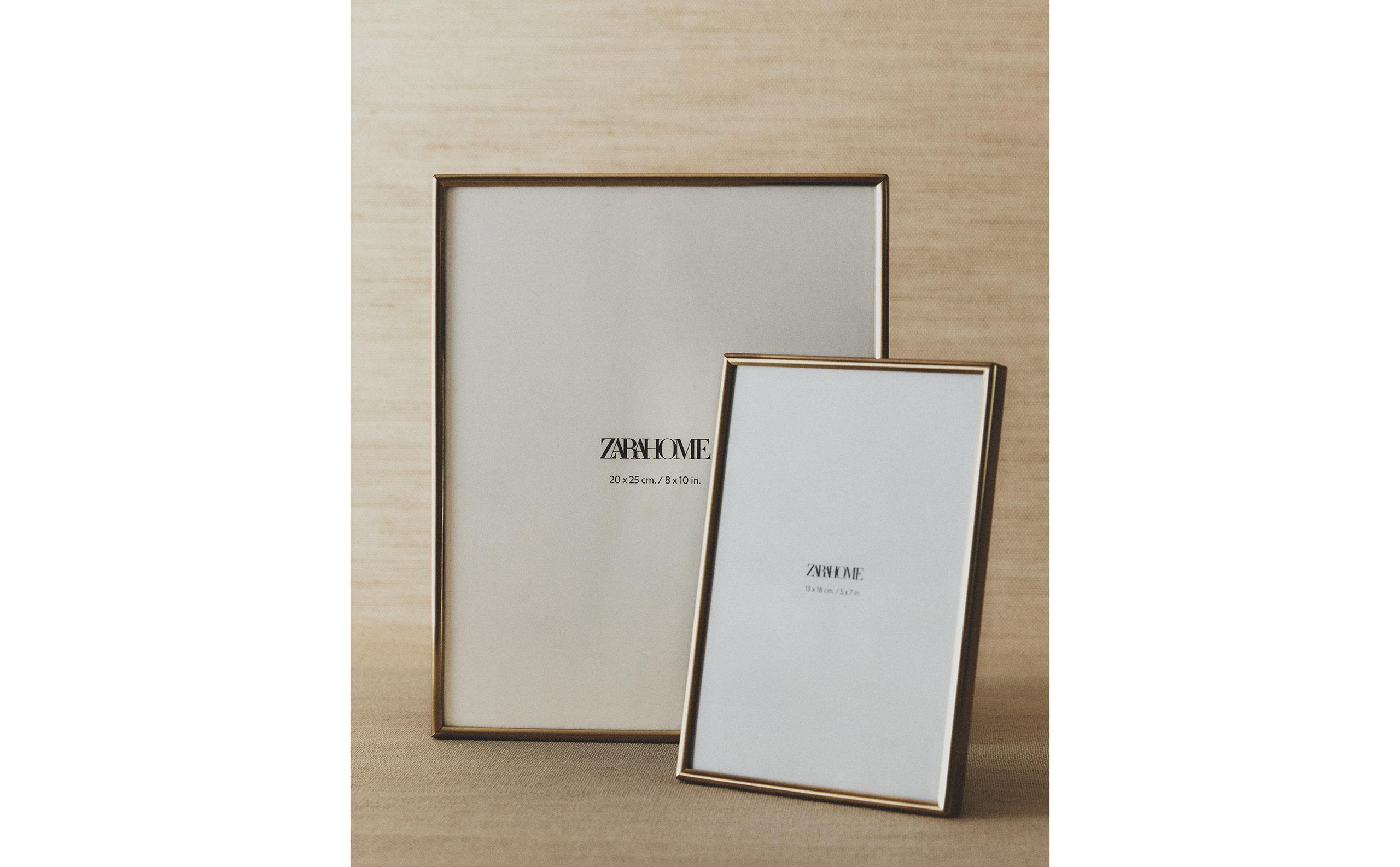 ゴールド メタルフォトフレーム | Zara Home 日本/Japan