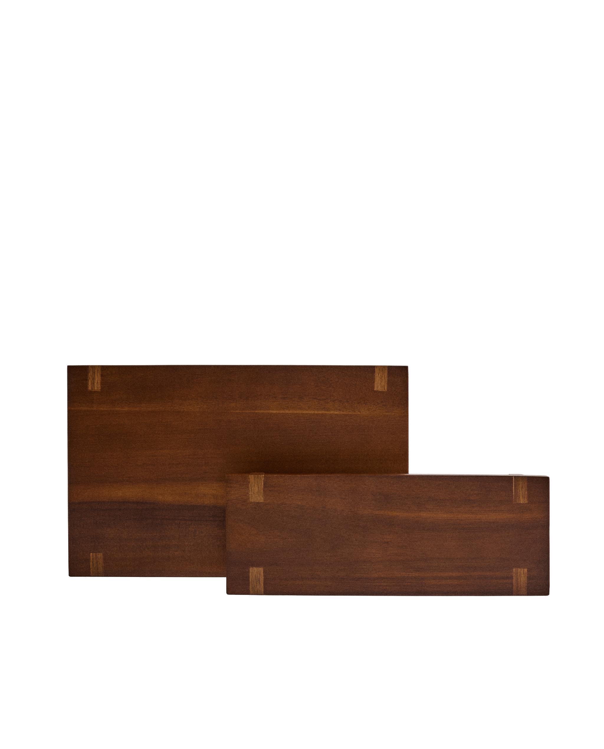 RECTANGULAR DECORATIVE WOODEN TRAY product thumbnail 5