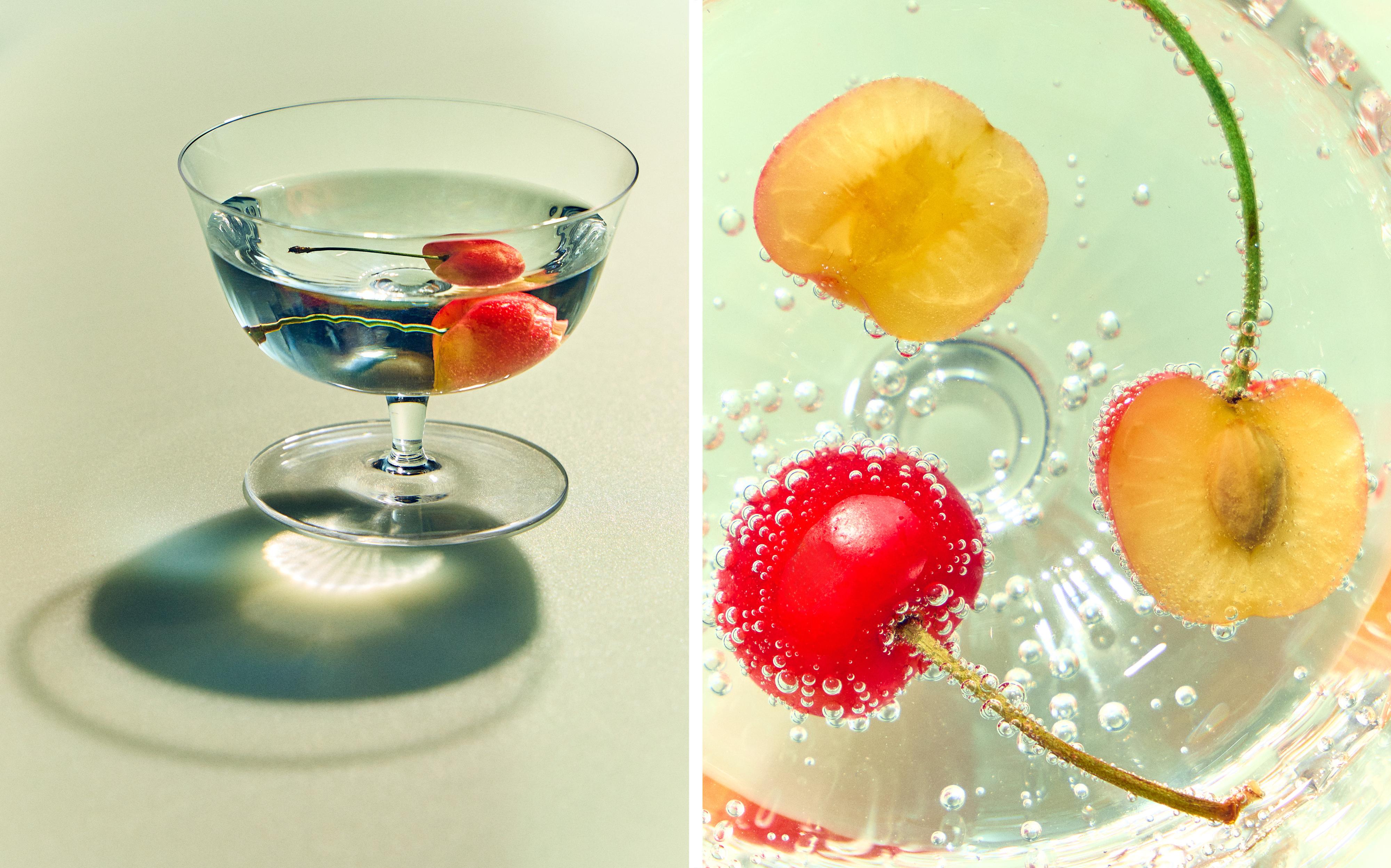 GLASS ICE-CREAM CUP WITH LINES product thumbnail 8