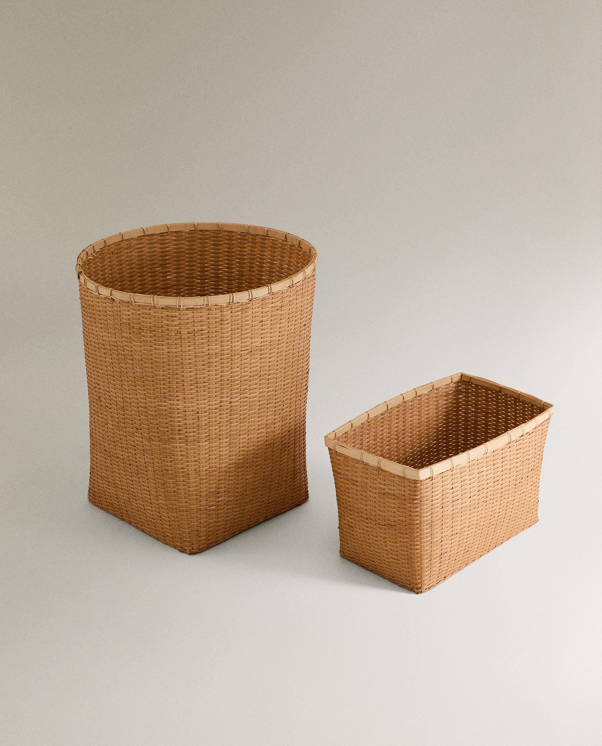 編み込み バンブー バスケット | Zara Home 日本/Japan