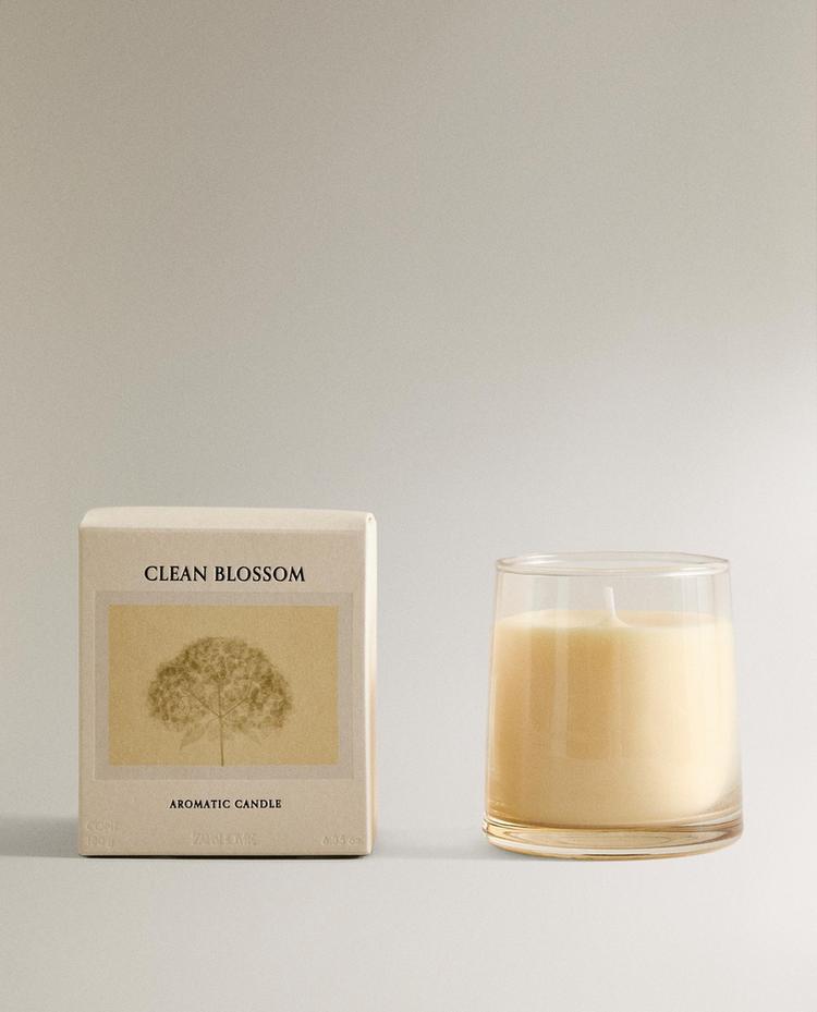 (180 G) VELA AROMÁTICA CLEAN BLOSSOM