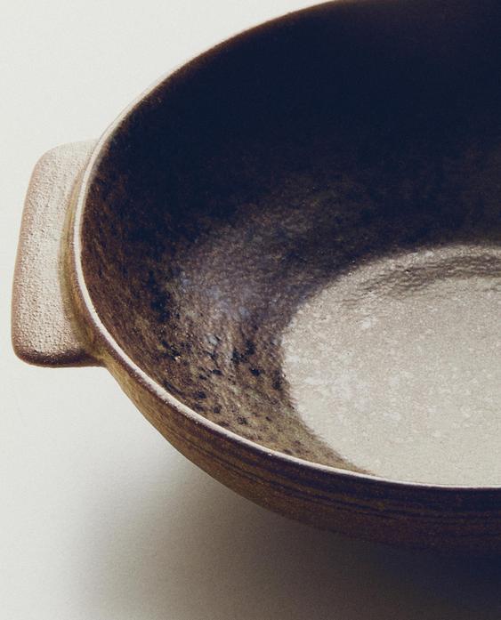 МИСКА ИЗ КЕРАМИКИ С РУЧКАМИ
