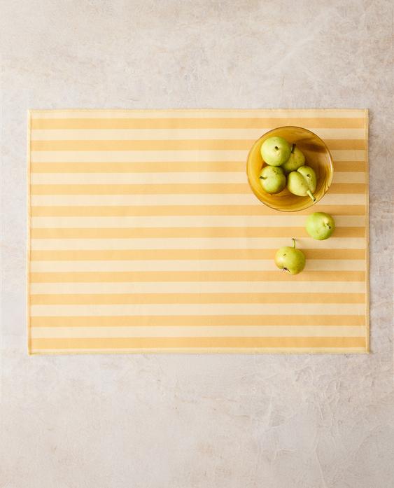 JOGO AMERICANO RESINADO LISTRADO