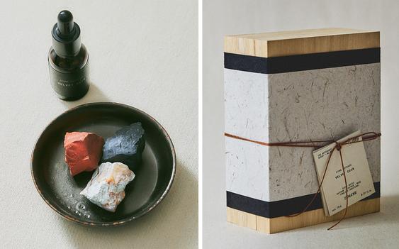 SET PIEDRAS Y ACEITE ESENCIAL TERCIOPELO CUIR