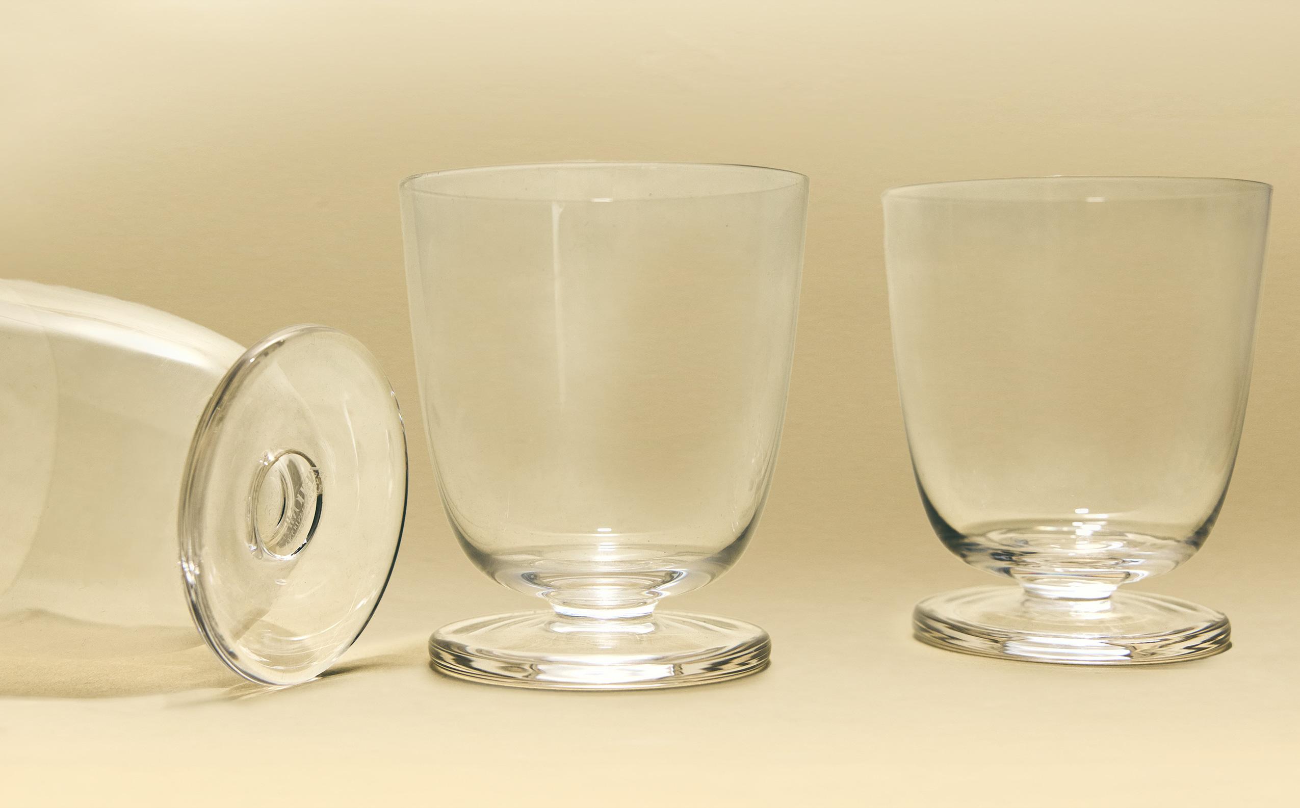 SET OF 2 - STEMMED GLASS M