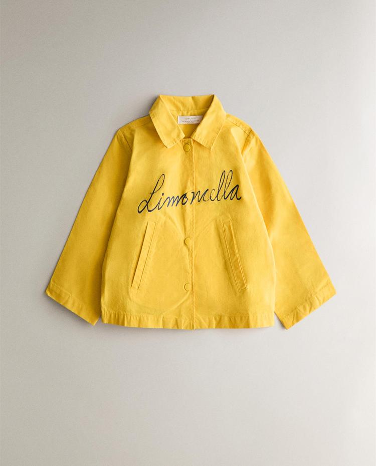 키즈 LIMONCELLA 왁스드 재킷 X THE ANIMALS OBSERVATORY 키즈 LIMONCELLA 왁스드 재킷 X THE ANIMALS OBSERVATORY