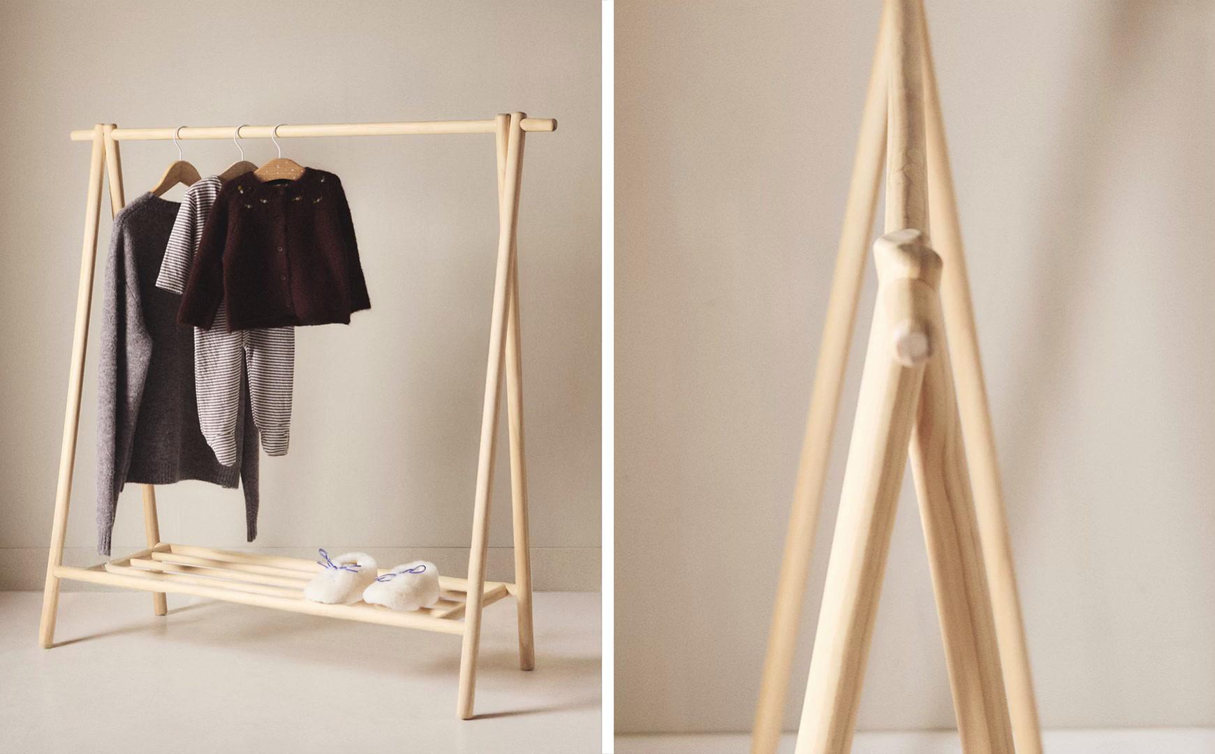 ZARA  ウッドハンガーラック WOODEN CLOTHES RACK | Zara Home United States of America