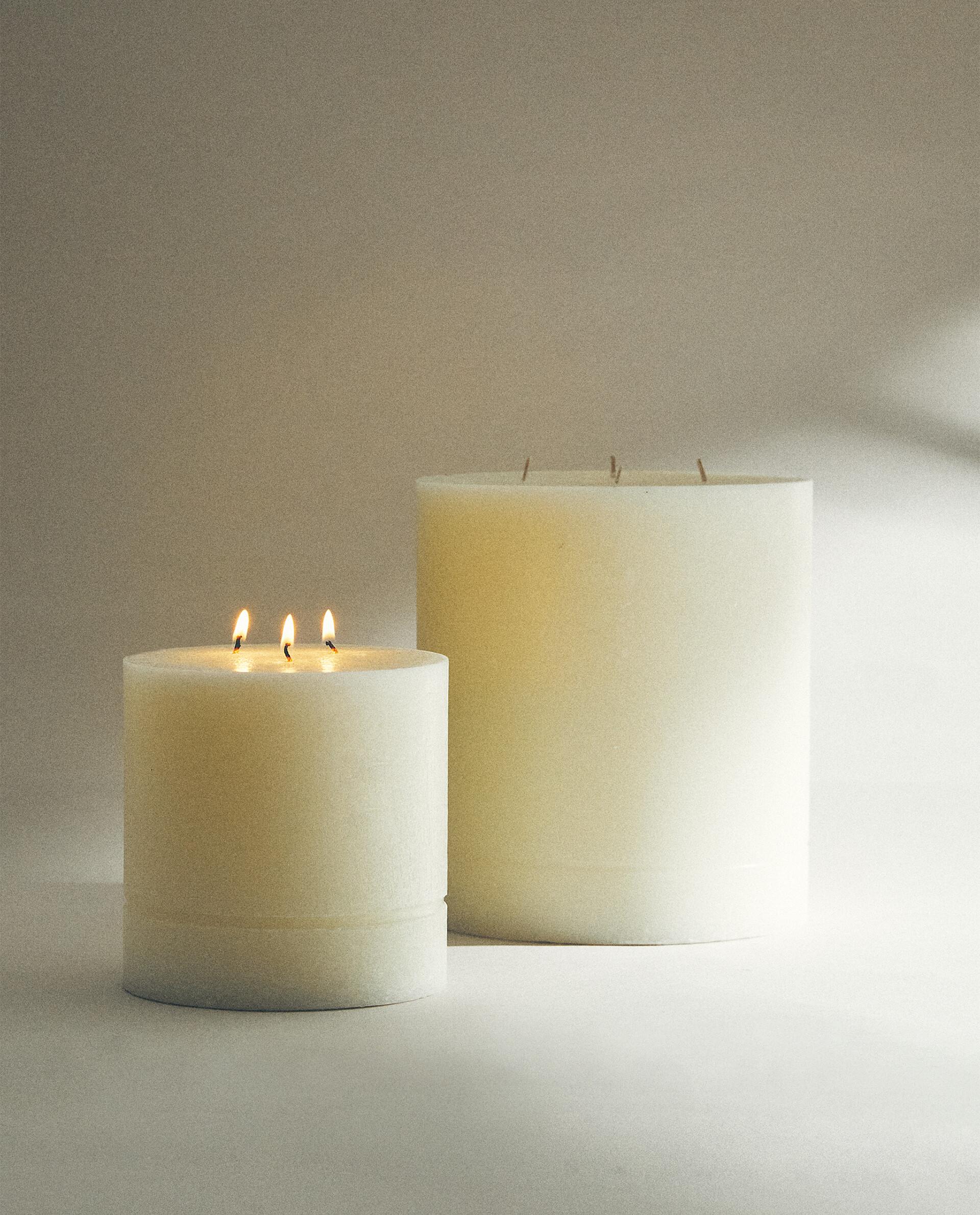 LARGE DECORATIVE CANDLE | Zara Home Hong Kong Sar / 香港特別